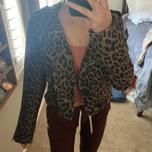 Cheetah jacket!